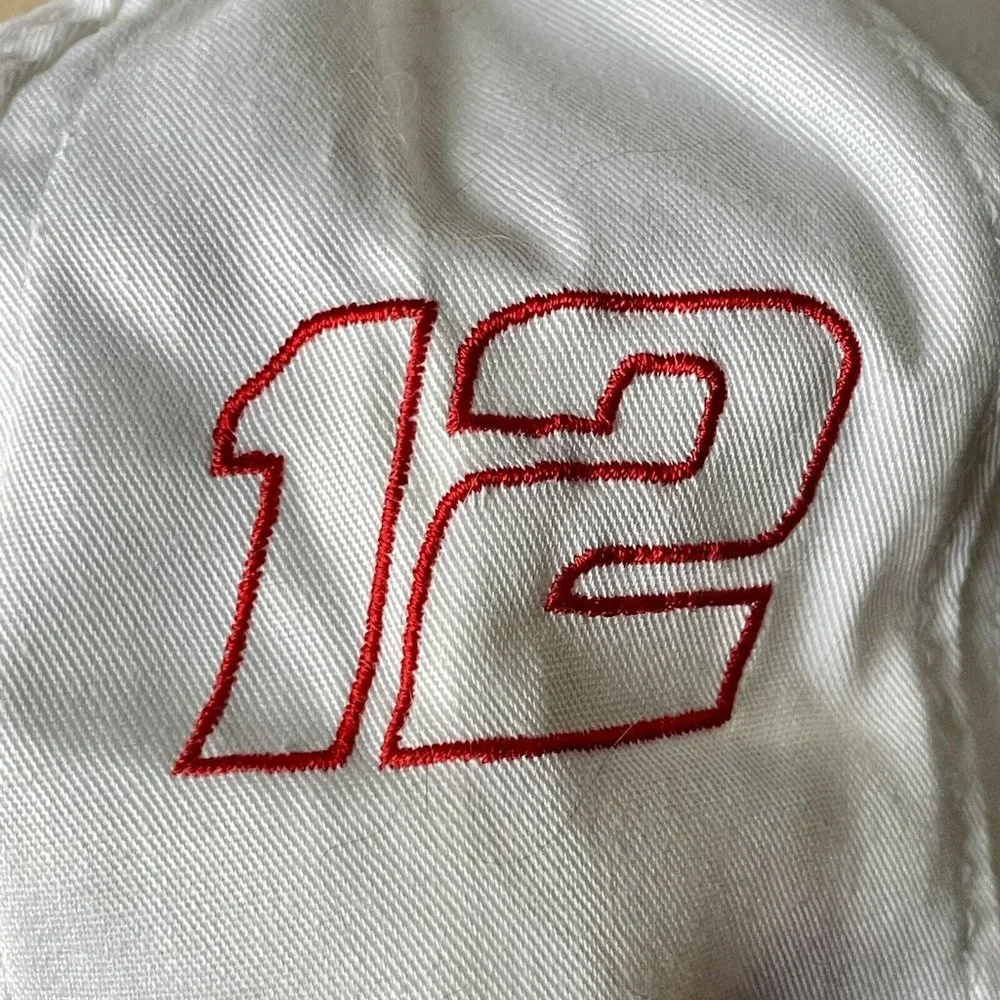 NWT Mobil Racing Jeremy Mayfield #12 Colorblock Snapback Hat Cap Vintage 90s